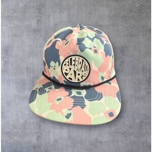 Swannies Siggy Floral Celebrate Pars Mens Waterproof Golf Baseball Cap